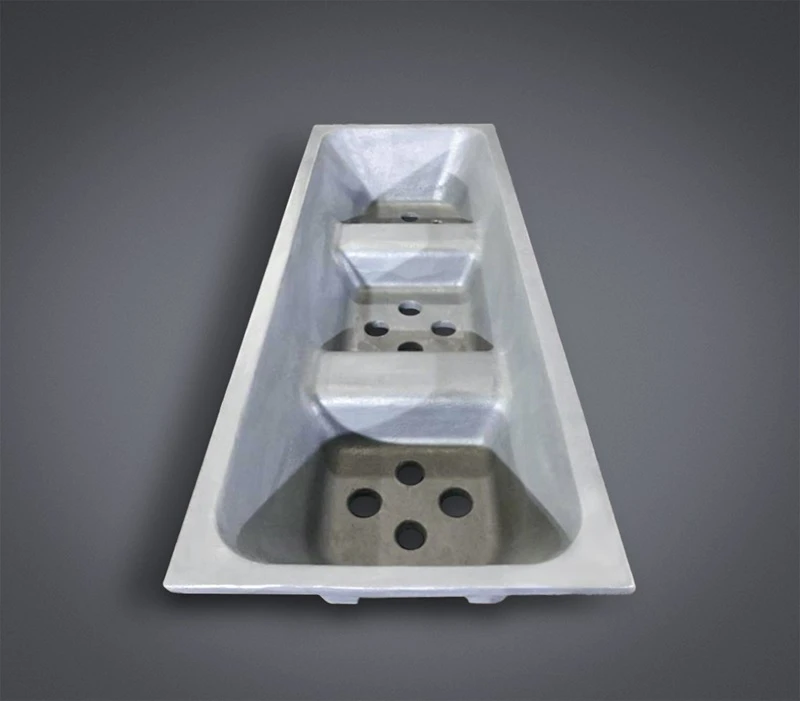 dross cooling pan